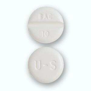 Baclofen 10 mg U-S BAC 10