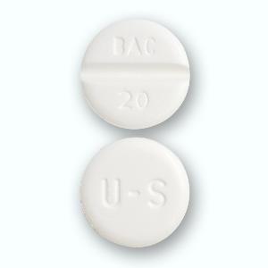 Baclofen 20 mg U-S BAC 20