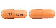 Atomoxetine hydrochloride 100 mg APO AM100