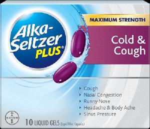 Pill AS CC Purple Capsule-shape is Alka-Seltzer Plus Cold & Cough Formula