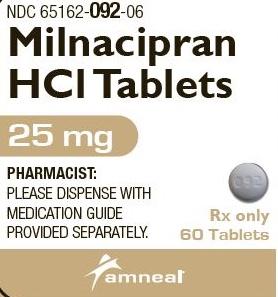 Milnacipran systemic 25 mg (AN 092)
