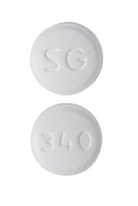 Olmesartan medoxomil 20 mg SG 340