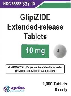 Glipizide extended-release 10 mg 4