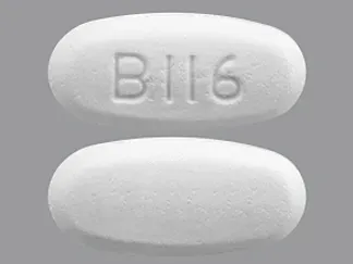 Metformin hydrochloride extended-release 750 mg B116