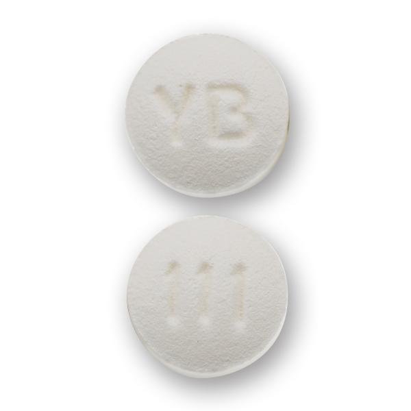 Pill YB 111 White Round is Galantamine Hydrobromide