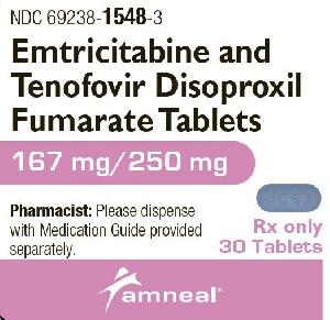 Pill AC53 Blue Capsule/Oblong is Emtricitabine and Tenofovir Disoproxil Fumarate