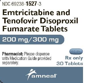 Emtricitabine and tenofovir disoproxil fumarate 200 mg / 300 mg AC24