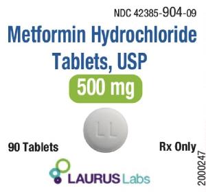 Metformin hydrochloride 500 mg LL