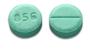 Pill 856 Green Round is Hydrochlorothiazide and Triamterene