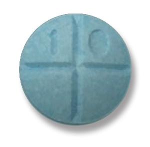 Amphetamine sulfate 10 mg 10
