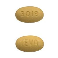 Tadalafil 20 mg TEVA 3019