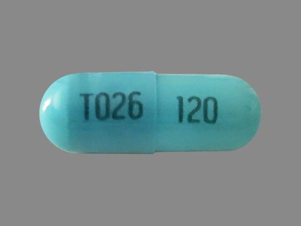 Diltiazem Hydrochloride Extended-Release 120 mg (T026 120)