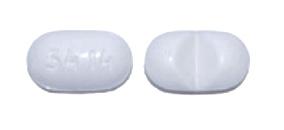 Pill 54 14 White Oval is Clobazam