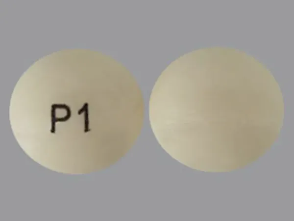 Pill P1 White Round is Progesterone