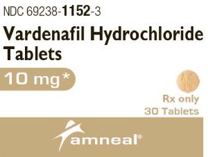 Vardenafil hydrochloride 10 mg AC 19