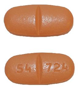 Pill 54 724 Beige Oval is Imatinib Mesylate