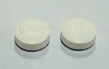 Pill L168 White Round is Candesartan Cilexetil