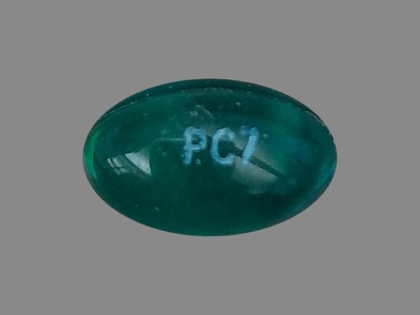 Pill PC7 Green Capsule/Oblong is Ergocalciferol