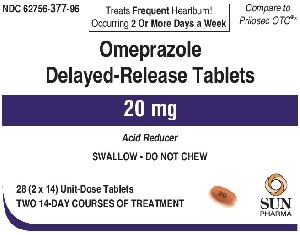 Omeprazole delayed release 20 mg 20