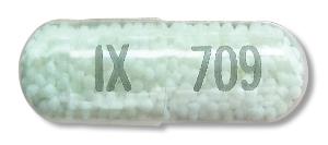 Pill IX 709 Beige Capsule/Oblong is Dexmethylphenidate Hydrochloride Extended-Release