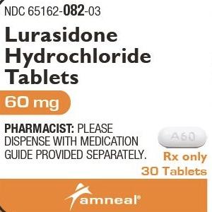 Lurasidone hydrochloride 60 mg A60