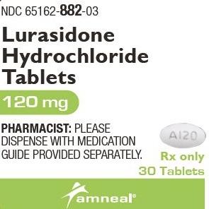 Lurasidone hydrochloride 120 mg A120