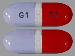 Pill G1 G1 Blue Capsule/Oblong is Acetaminophen