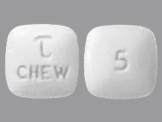 Methylphenidate hydrochloride (chewable) 5 mg T CHEW 5