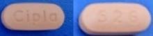 Pill Cipla 526 Brown Capsule/Oblong is Tadalafil