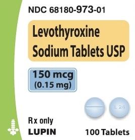 Levothyroxine sodium 150 mcg L 24