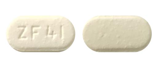 Pill ZF 41 White Capsule/Oblong is Aripiprazole (Orally Disintegrating)