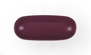 Pill medicine Purple Capsule/Oblong is One-A-Day Women's Prenatal 1