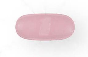 Pill 1 Pink Capsule/Oblong is One-A-Day Women's Menopause Formula