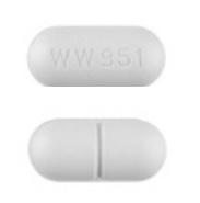 Amoxicillin trihydrate 875 mg WW 951