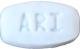 Pill ARI 5 Blue Rectangle is Aripiprazole
