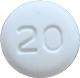 Aripiprazole 20 mg ARI 20