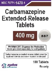 Carbamazepine extended-release 400 mg 557