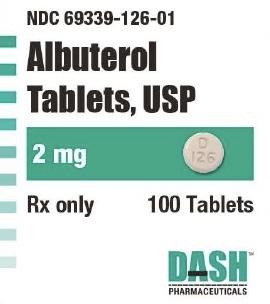 Albuterol sulfate 2 mg D 126