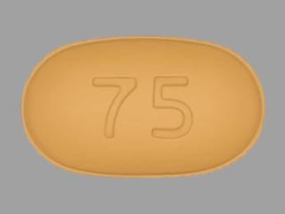 Pill 75 Yellow Rectangle is Sunosi