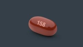Pill 158 Red Capsule/Oblong is Jatenzo