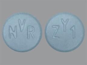 Pill NVR ZY1 Blue Round is Zykadia