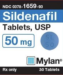 Sildenafil citrate 50 mg M SL 50