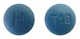 Tadalafil 2.5 mg H T18