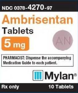 Pill M AN is Ambrisentan 5 mg