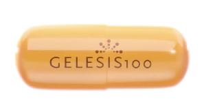 Pill GELESIS 100 Orange Capsule/Oblong is Plenity