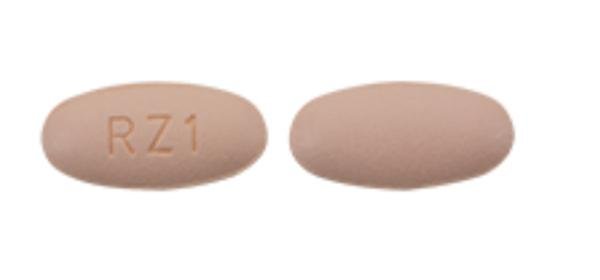 Pill RZ1 is Ranolazine Extended-Release 500 mg