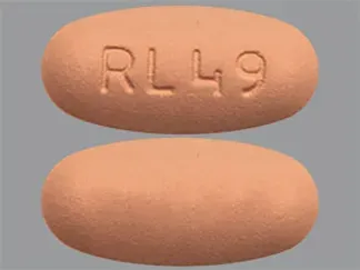 Pill RL49 Orange Capsule/Oblong is Ranolazine Extended-Release