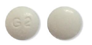 Pill G2 White Round is Guaifenesin