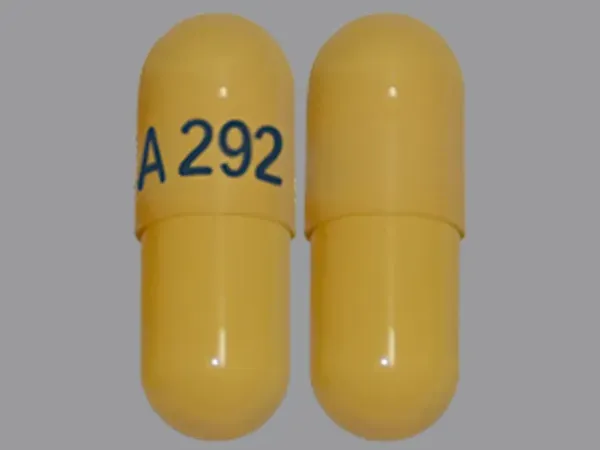Pill A 292 Yellow Capsule/Oblong is Oseltamivir Phosphate