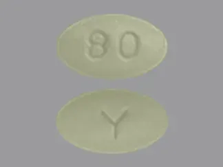 Cinacalcet hydrochloride 30 mg Y 80